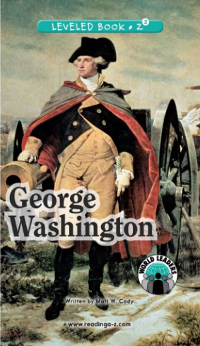 raz Z2級閱讀George Washington繪本PDF+音頻資源免費下載
