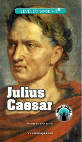raz Z2級閱讀Julius Caesar繪本PDF+音頻資源免費下載