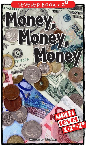 raz Z2級閱讀Money, Money, Money繪本PDF+音頻資源免費下載
