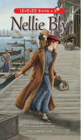 raz Z2級閱讀Nellie Bly繪本PDF+音頻資源免費下載