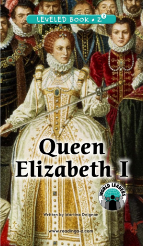 raz Z2級閱讀Queen Elizabeth I繪本PDF+音頻資源免費下載