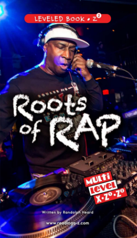 raz Z2級閱讀Roots of Rap繪本PDF+音頻資源免費下載