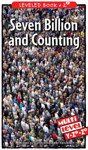 raz Z2級閱讀Seven Billion and Counting繪本PDF+音頻資源免費下載