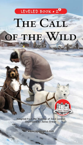 raz Z2級閱讀The Call of the Wild (Part 2)繪本PDF+音頻資源免費下載