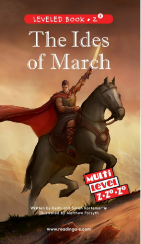 raz Z2級閱讀The Ides of March繪本PDF+音頻資源免費下載