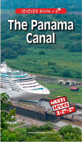 raz Z2級(jí)閱讀The Panama Canal繪本PDF+音頻資源免費(fèi)下載