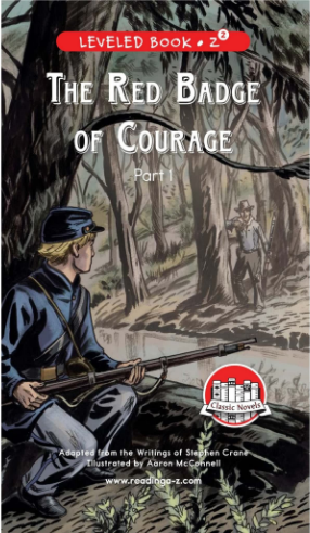raz Z2級閱讀The Red Badge of Courage (Part 1)繪本PDF+音頻資源免費下載