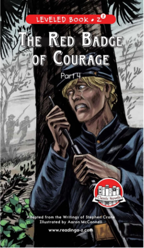 raz Z2級閱讀The Red Badge of Courage (Part 4)繪本PDF+音頻資源免費(fèi)下載