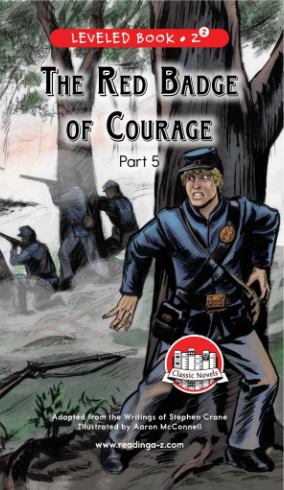raz Z2級閱讀The Red Badge of Courage (Part 5)繪本PDF+音頻資源免費下載