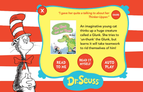 蘇斯博士The Glunk that got Thunk英文繪本PDF資源免費下載