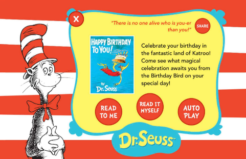 蘇斯博士HAPPY BIRTHDAY TO YOU!英文繪本PDF資源免費(fèi)下載