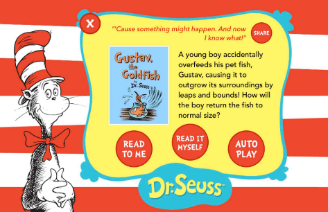 蘇斯博士Gustav. the Goldfish英文繪本PDF資源免費(fèi)下載