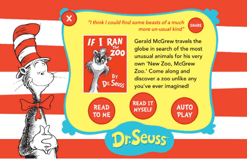 蘇斯博士IF I RAN The ZOO英文繪本PDF資源免費下載