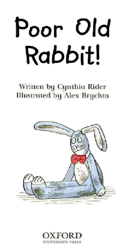 牛津閱讀樹Read at Home系列2A Poor Old Rabbit音頻+PDF資源免費下載