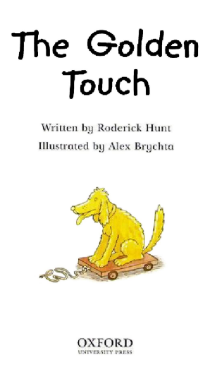 牛津閱讀樹Read at Home系列5A The Golden Touch音頻+PDF資源免費下載