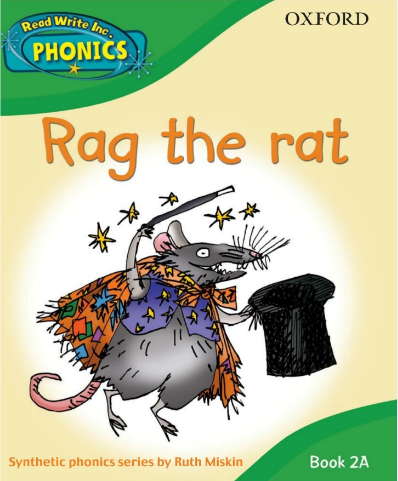 牛津閱讀樹Read Write phonics系列2a Rag the rat音頻+PDF資源免費下載