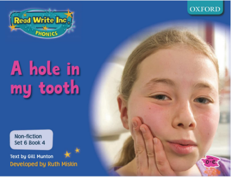 牛津閱讀樹Read Write phonics系列A hole in my tooth音頻+PDF資源免費下載