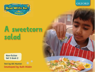 牛津閱讀樹Read Write phonics系列A sweetcorn salad音頻+PDF資源免費下載