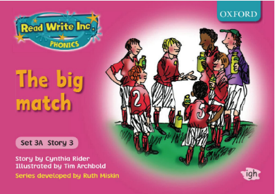 牛津閱讀樹Read Write phonics系列The big match音頻+PDF資源免費下載