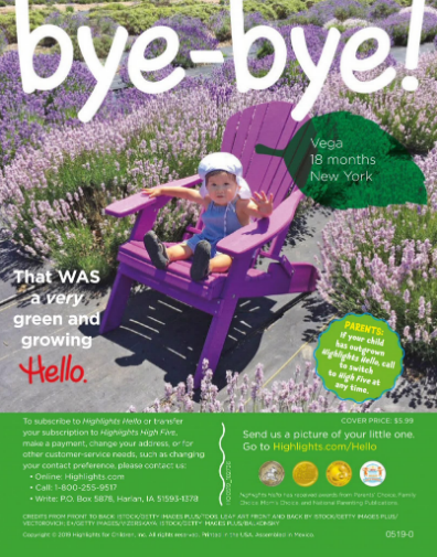 Highlights hello 201905雜志電子版PDF免費下載