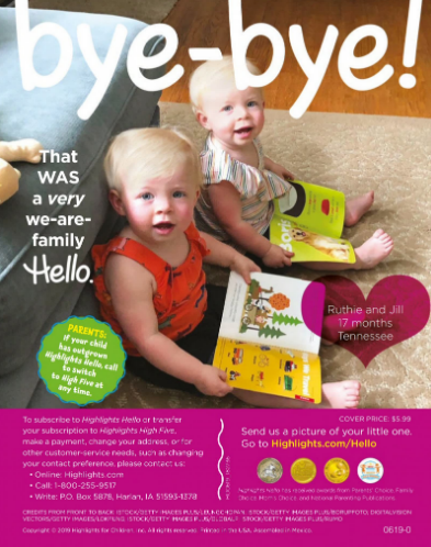 Highlights hello 201906雜志電子版PDF免費下載