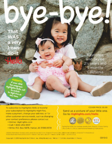 Highlights hello 201909雜志電子版PDF免費下載
