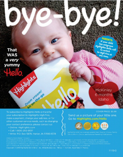 Highlights hello 201911雜志電子版PDF免費下載