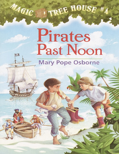 神奇樹屋英文版04 Pirates Past Noon電子書+音頻資源免費下載