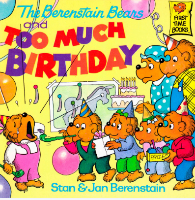 貝貝熊The Berenstain Bears and Too Much Birthday電子書資源免費下載