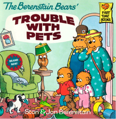 貝貝熊The Berenstain Bears Trouble with Pets電子書資源免費下載