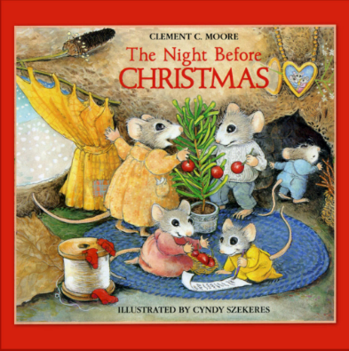 The Night Before Christmas英文繪本電子版PDF資源免費下載