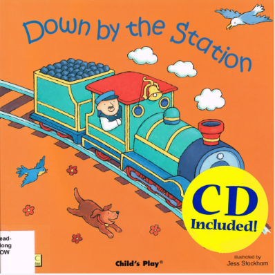 廖彩杏書單03周第二本英文繪本Down by the station資源免費下載