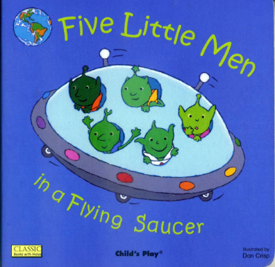 廖彩杏書單04周第一本英文繪本Five Little Men in a Flying Saucer資源免費(fèi)下載