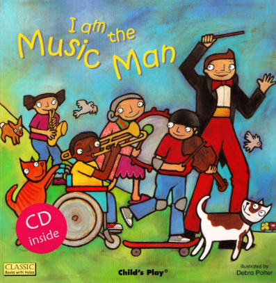 廖彩杏書單08周第二本英文繪本I am the music man資源免費下載