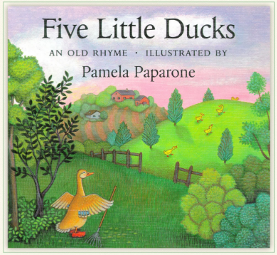 廖彩杏書單09周第二本英文繪本Five little ducks資源免費下載