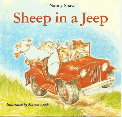 廖彩杏書單14周第二本英文繪本Sheep in a Jeep資源免費下載