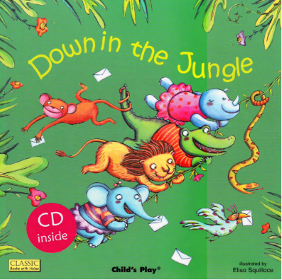 廖彩杏書單15周第一本英文繪本Down in the jungle資源免費下載