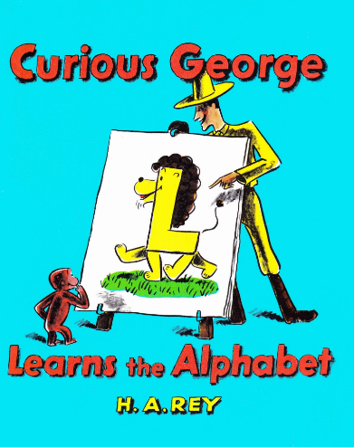 廖彩杏書單47周第一本英文繪本Curious George Learns the Alphabet資源免費下載