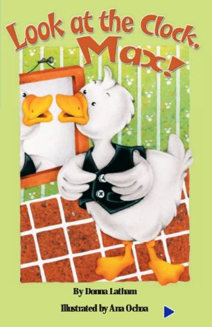 培生pearson讀物Look at the Clock, Max!繪本電子版資源免費下載