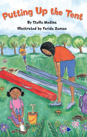 培生pearson讀物Putting Up the Tent繪本電子版資源免費下載