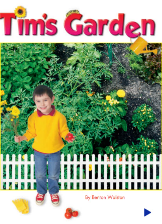 培生pearson讀物Tim's Garden繪本電子版資源免費下載