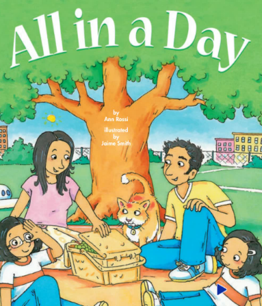 培生pearson讀物All in a Day繪本電子版資源免費下載