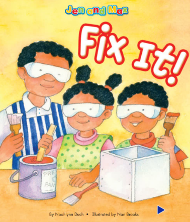 培生pearson讀物Fix It!繪本電子版資源免費下載