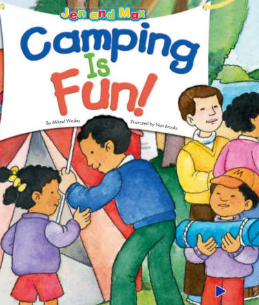 培生pearson讀物Camping Is Fun繪本電子版資源免費(fèi)下載