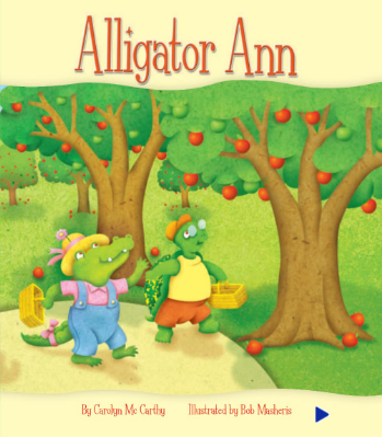 培生pearson讀物Alligator Ann繪本電子版資源免費下載