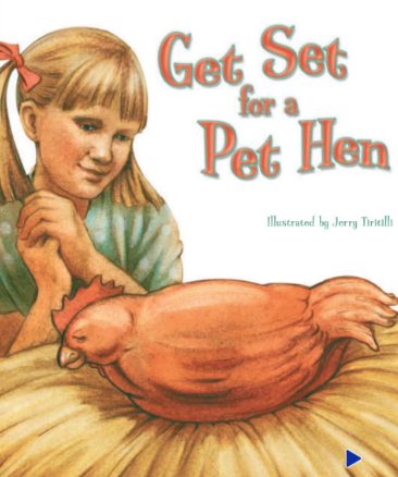 培生pearson讀物Get Set for a Pet Hen繪本電子版資源免費下載