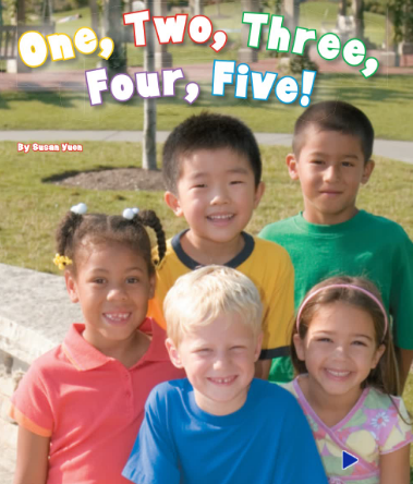 培生pearson讀物One, Two, Three, Four, Five!繪本電子版資源免費下載