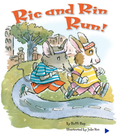 培生pearson讀物Ric and Rin Run!繪本電子版資源免費(fèi)下載