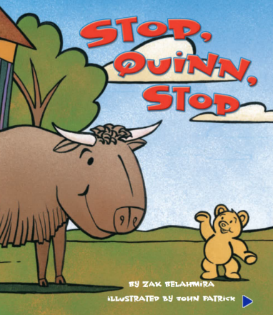 培生pearson讀物Stop, Quinn, Stop繪本電子版資源免費下載