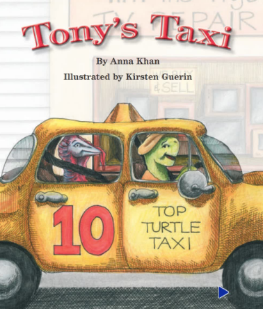 培生pearson讀物Tony's Taxi繪本電子版資源免費下載